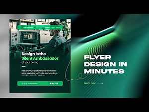 How to Design a Business Flyers That Stand Out! Photoshop Tutorial