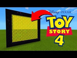 How To Make A Portal To The Toy Story 4 Dimension in Minecraft!