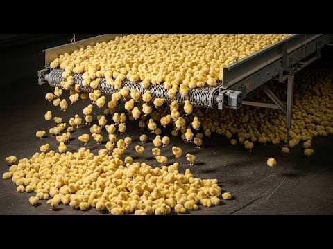 Inside a Chick Factory (Mass Production) 😳| Technical mozini