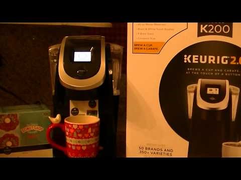Keurig 2.0 Model K200 Coffeemaker Brew A Cup Or A Carafe