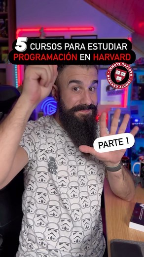 Brais Moure on Instagram: "Cinco cursos de iniciación para estudiar programación gratis en la Universidad de Harvard 🎓 (parte 1) 1️⃣ CS50X: Introducción a la ciencia de la computación 2️⃣ CS50CS: Introducción a la ciberseguridad 3️⃣ CS50W: Introducción al desarrollo web 4️⃣ CS50SQL: Introducción a las bases de datos SQL 5️⃣ CS50G: Introducción al desarrollo de videojuegos 🔗 “mouredev.link/harvard” Harvard tiene decenas de cursos oficiales en la plataforma edX. Duran varias semanas y cuentan co