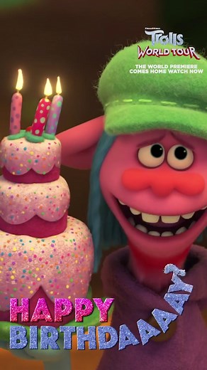 Trolls World Tour Premiere: Happy Birthday Scene
