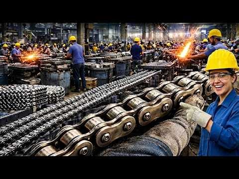 Inside the Most Satisfying Industrial Chain Factory on Earth | Full Process