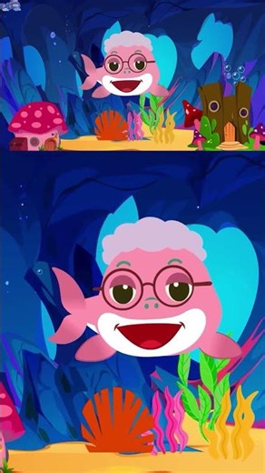 Peekaboo! Baby Shark | Baby Song | Little Fish Tales | #babyshark #fish #shorts