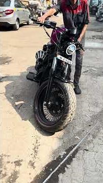 Harley Davidson 883 with full system exhaust #markperformanceracingexhaust #harleydavidson