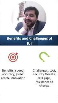 Benefits and Challenges of ICT | Advantages & Disadvantages of Information Technology (Urdu/Hindi)