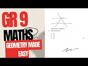 Grade 9 Geometry Exam Revision Made EASY | Pass with FULL MARKS 🔥📐