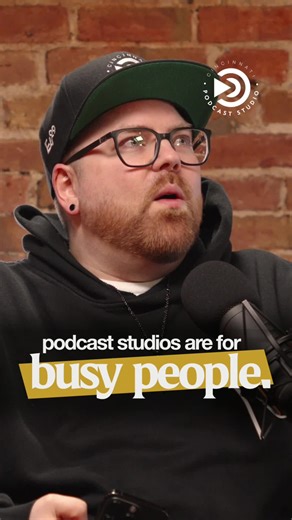 Podcast studios are for busy people.