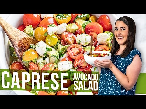 Caprese Avocado Salad