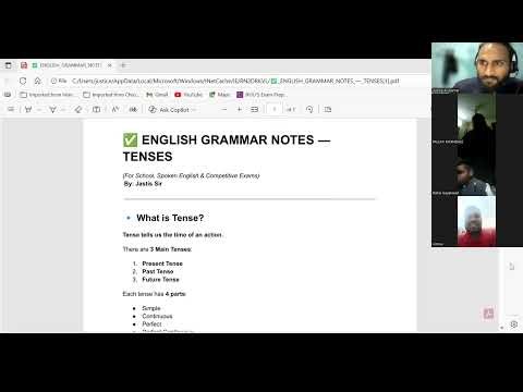 Day 31 – Present Continuous Tense Revision (Class 2) | Spoken English | with Justice Sir