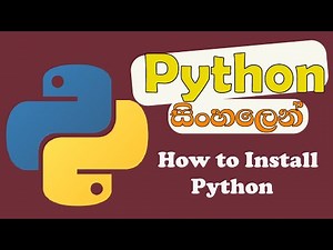 How to install Python | Sinhala