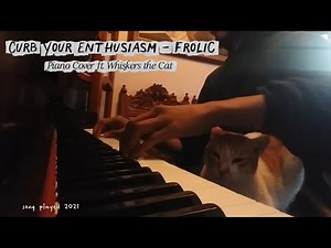 Curb Your Enthusiasm - Frolic (Piano Cover ft. Whiskers the Cat)