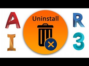 مسح جميع برامج اوتوديسك بالكامل من الجهاز