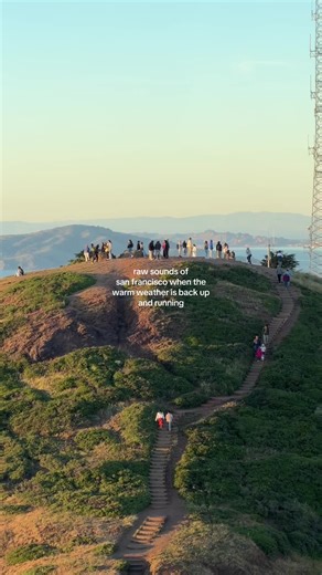 we’re re-entering 70 degrees baby 😎 #pov #fyp #sf #sunset #nature