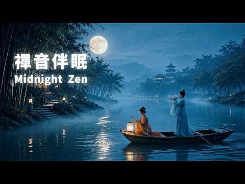 【月夜禪音】東方古風助眠音樂｜琵琶・二胡・古箏・簫｜深層睡眠・靜心放鬆・一夜好眠｜Oriental Zen Sleep Music