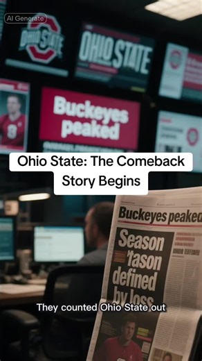 Ohio State: The Comeback Story Begins Ohio Hidden History Ohio Historic Facts Ohio History Hidden Ohio Ohio Life Facts About Ohio Only in Ohio Buckeye Nation Ohio State Football College Football Go Bucks The Beat is Coming Built Not Bought #Buckeyes #GoBucks #OhioStateFootball #BuiltNotBought #TheBestIsComing