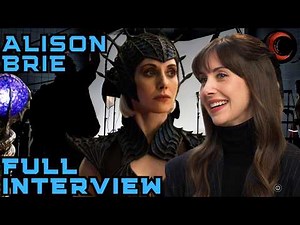 Alison Brie talks Evil-Lyn and More! Masters of the Universe Interview Exclusive!