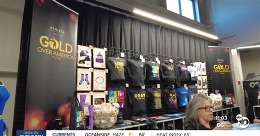 Frontwave Arena hosts first event with 'Gold Over America Tour', gymnast Simone Biles