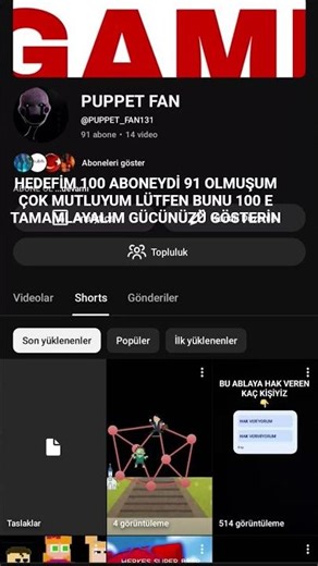 kankam abone olurmusun #ytdayibenionecikarnolur #fnaf #roblox #puppet