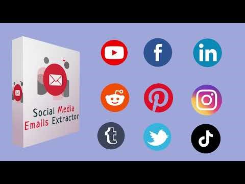 Social Media Email Extractor - Easily Scrap Emails and Extract Data