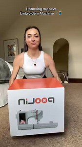 2.7K views · 27 reactions | Unboxing the Poolin EOC05 Embroidery Machine! ✨ If you love DIY and strive for a unique lifestyle, then the Poolin EOC05 embroidery machine is your ideal choice! 臨 . . . . #embroiderymachine #poolinembroiderymachine #embroiderymachineunboxing #embroidery #diyfashion #diy #crafts #reelsvideoシ | Poolin Embroidery Sewing Machine | Facebook