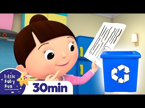 Recycling Song | Earth Day +More Nursery Rhymes and Kids Songs | Little Baby Bum