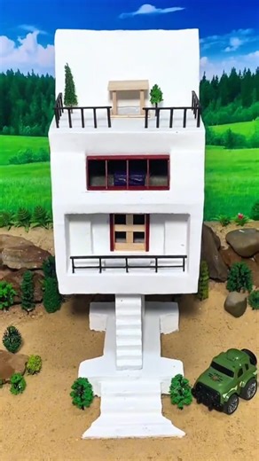 small home on Instagram: "House kits available link in bio #trendingreels #diycraft #homebuilding #viralreels #buildings #viral"