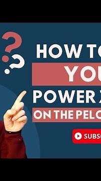 How to Get Power Zone Bar on the Peloton Bike