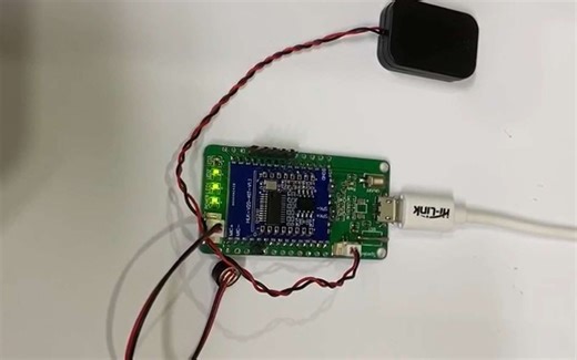 HLK-V20智能语音控制模块 实拍自定义语音命令词