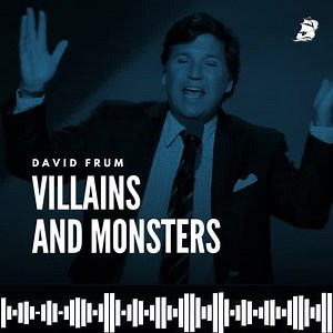 "I work at the Atlantic....We know what our revenues look like....You can't have these resources from the actual earned honest revenues you get from your listeners. So the money must come from somewhere else. Aren't you curious?" David Frum joins Tim Miller on today's pod: https://www.thebulwark.com/p/david-frum-villains-and-monsters | The Bulwark