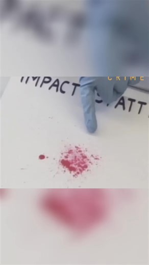 2.8K views · 29 reactions | Experts reveal how to analyze blood smear patterns. These patterns, formed by movement through wet blood, can indicate the direction of the action. It's difficult to determine direction from a heavy smear, but certain characteristics may allow determination. Have you ever analyzed a blood pattern? #bloodspatter #forensics #crime #investigation #blood | Real Crime | Facebook