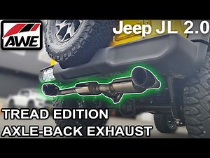 Jeep JL 2.0 Turbo - AWE Exhaust Installation