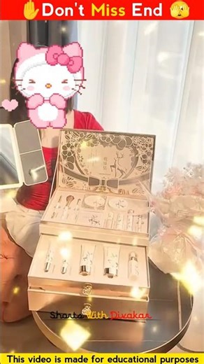 Makeup giftbox 🎀💖🤯 || vanity box || #makeupbox #fashion #makeup #box #unboxing #viral #trending