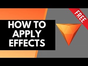 Hitfilm Express Tutorial - How To Apply Effects (Free Video Editor No Watermark)