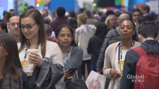 Markham mayor pitches land parcel designed for innovation hub at Collision conference - Toronto | Globalnews.ca