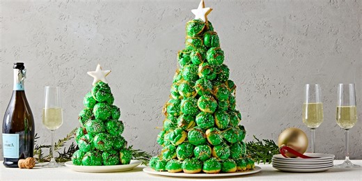This Croquembouche Is The Tastiest Christmas Tree You'll Decorate This Year