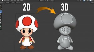 Blender Image to 3D Model - Beginner Tutorial