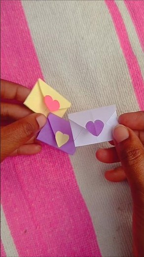 Cute Love Note Paper Craft 💌 | Easy DIY Surprise Love Message