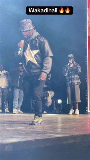 Wakadinali performance live on stage