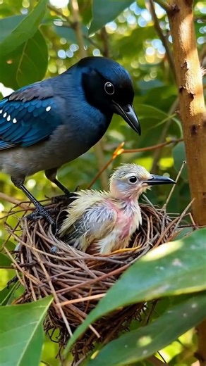 From Egg to Flight | Ultra-Realistic 4K Cinematic Timelapse #biologyfacts #4knature#BirdLife