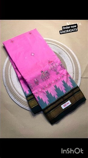 Traditional Karnataka kasuti work Ilkal sarees #kasutiilkalsaree #kashida #ilkalsaree