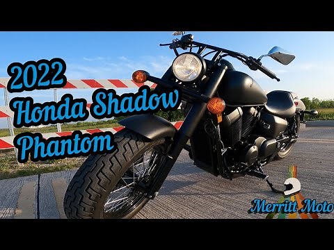 2022 Honda Shadow Phantom Ride and Review