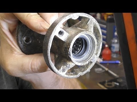 Johnson 30HP bearing carrier installation