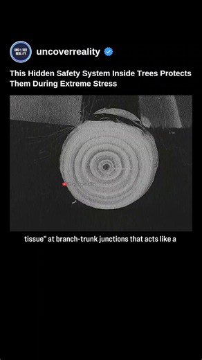 This Hidden Safety System Inside Trees Protects Them During Extreme Stress Or Damage #tree #shorts