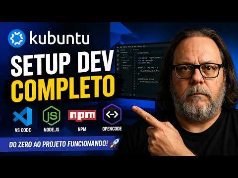 Kubuntu for Programmers: Complete Setup with VS Code, Node.js, and OpenCode
