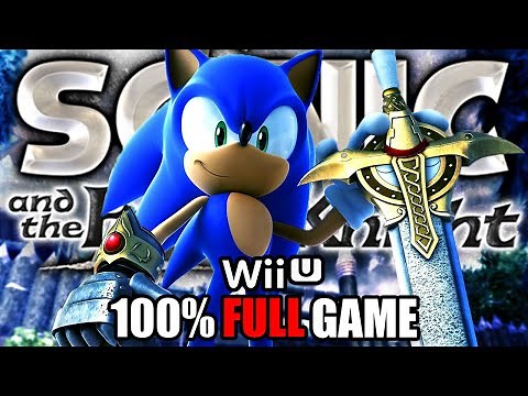 SONIC & THE BLACK KNIGHT (WII U) 100% Full Game - [1080P 60FPS]