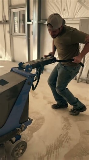 Grinding floors and busting moves 💃🪓 | Revolutionary Floor Coatings #coatingsbythisguy