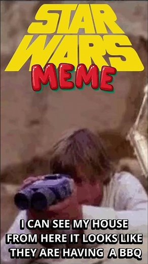 The Best STAR WARS FUNNY Short Memes