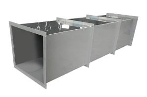 [Hot Item] Rectangular Duct Pipe for Laboratory Ventilation/Exhaust