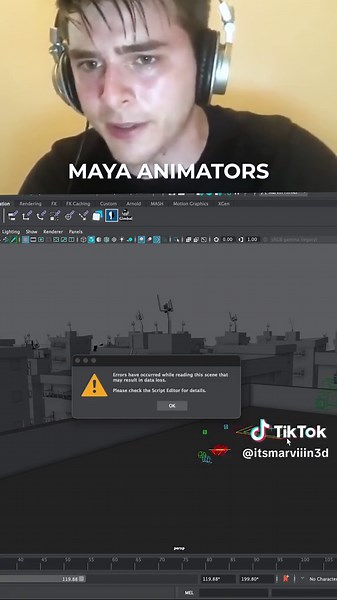 Blender vs Maya Animators 😂 #blender #autodeskmaya #bug #animador #animator #3danimator #milesmorales #blenderanimation